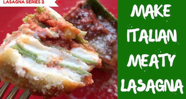 Italian meaty Lasagna