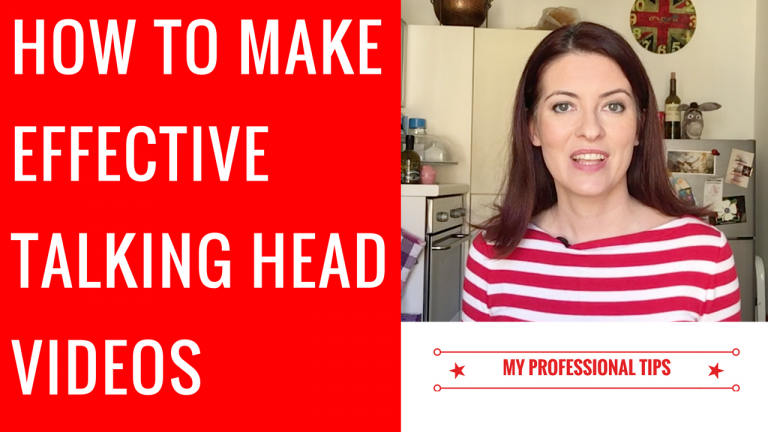 How To Make Effective Talking Head Videos * FOOD And The MOVIES